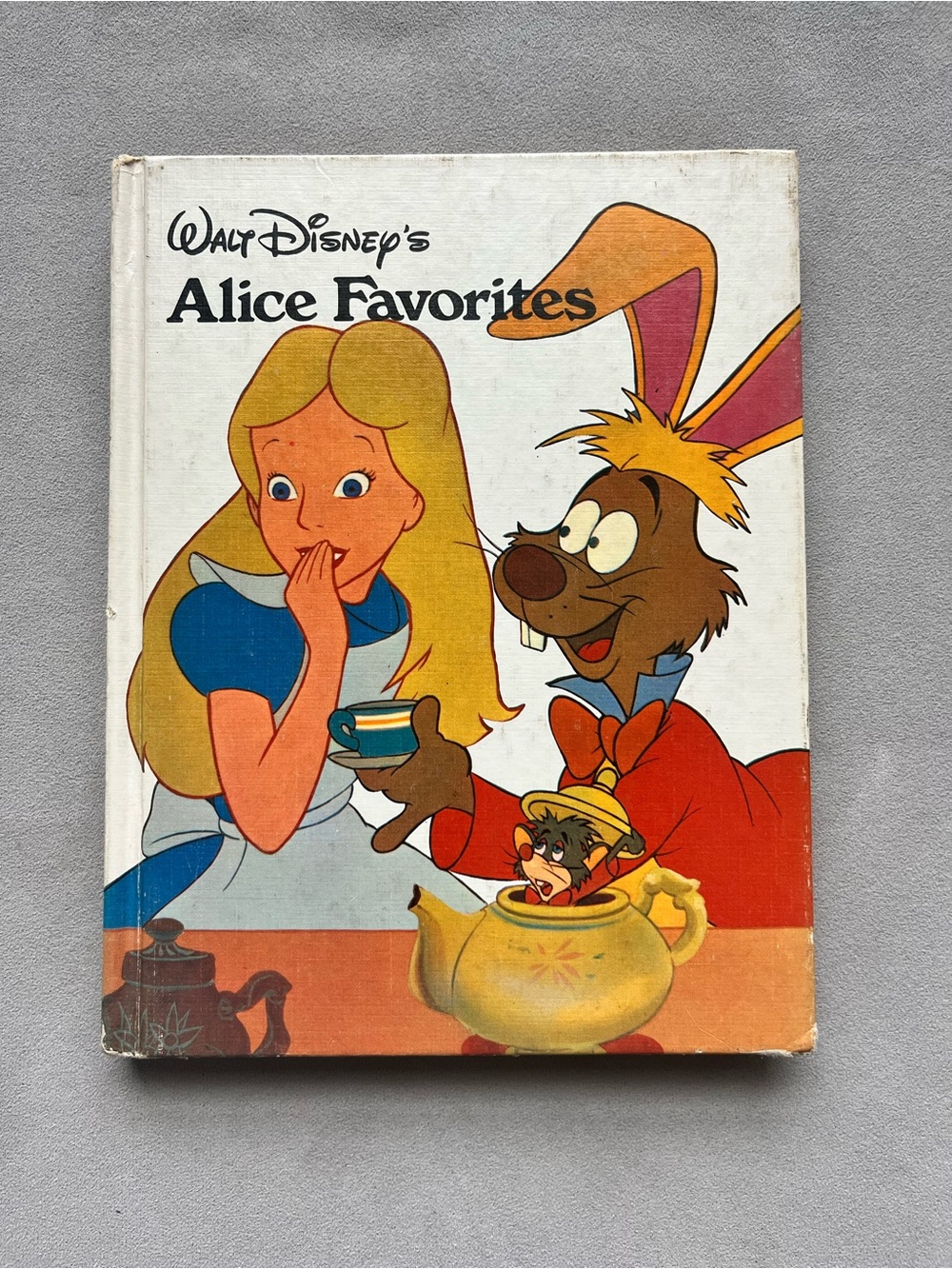 Vintage Walt Disney’s Alice Favorites Hardcover Book